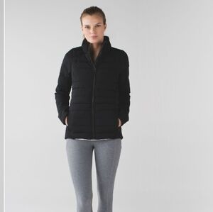 Lululemon Fluffed Up Puffer Coat Lightweight Black 4
